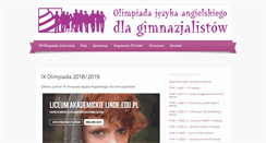 Desktop Screenshot of ojag.wsjo.pl